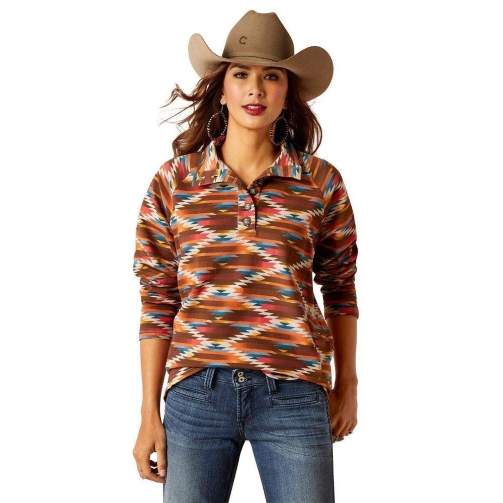 Ariat Multicolor Geometric Button-Up - Picture 6 of 6
